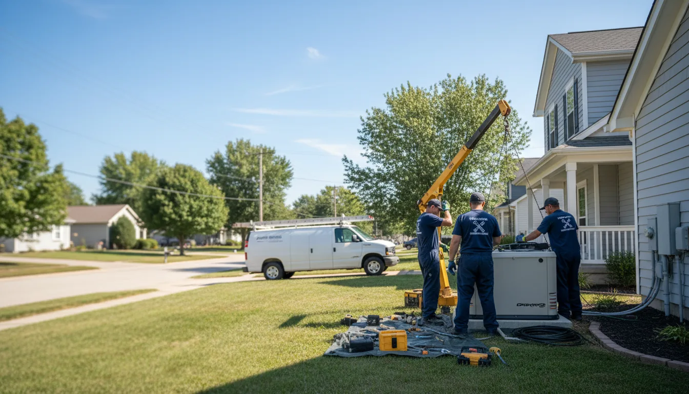 Generator Installation in New Boston, MI near me
